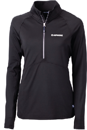 LCK00128 - Cutter & Buck Adapt Eco Knit Stretch Recycled Womens Half Zip Pullover